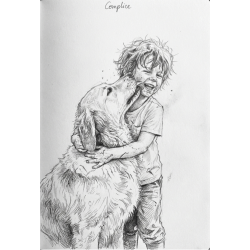 Portrait croquis personnalisé artistique