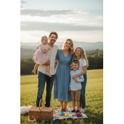 Portrait personnalisé effet doux moderne