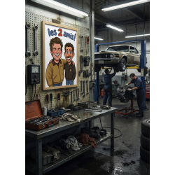 Caricature personnalisée drôle et originale