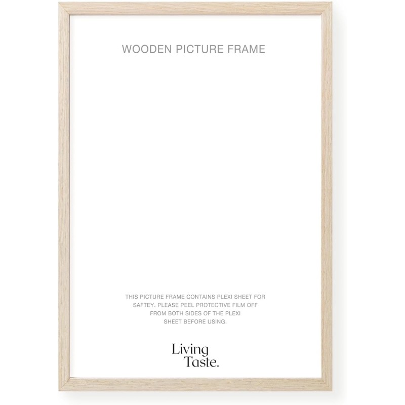 Cadre Bois couleur chêne clair