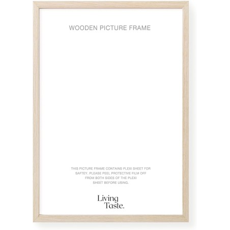 Cadre Bois couleur chêne clair