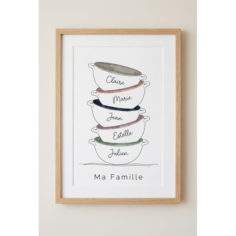 Illustration objets personnalisée